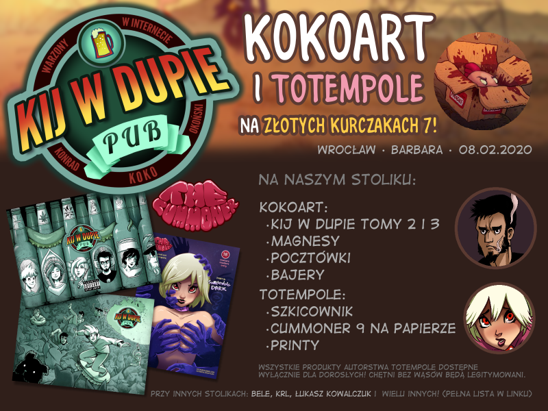 Kokoart na Złotych Kurczakach 7 we Wrocławiu!