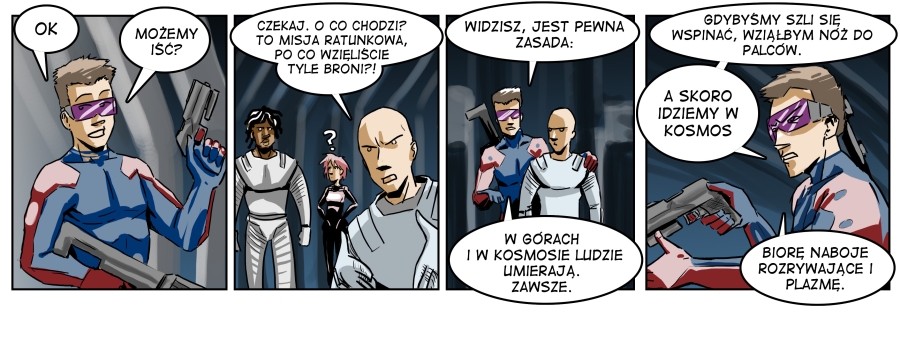 W Kosmosie Się Umiera