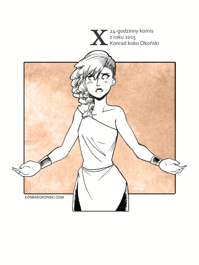 X- komiks 24h 2015 – okładka