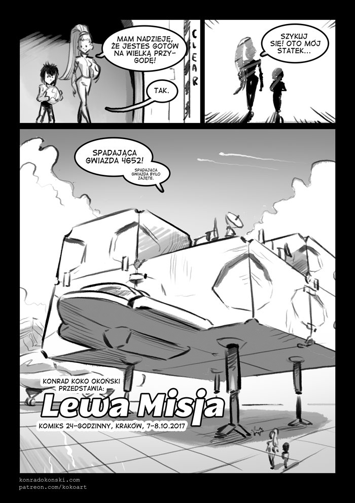 Lewa Misja – komiks 24h 2017 – strona 8